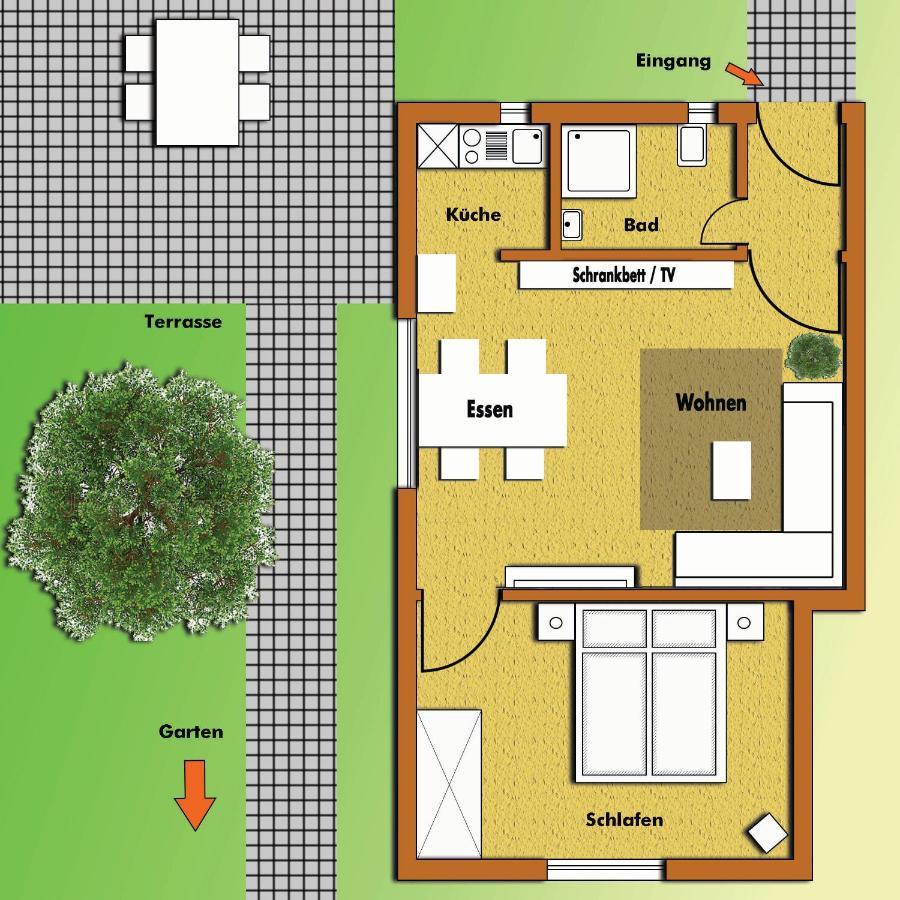 Апартаменты Fewo24-Prasdorf Экстерьер фото